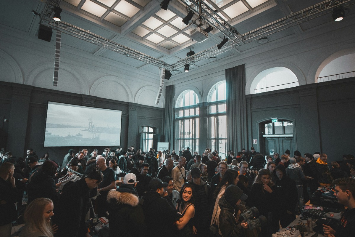 Event in a grand European hall